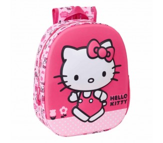 Mochila 3D Hello Kitty 33cm