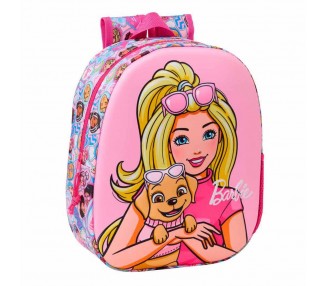 Mochila 3D Barbie 33cm