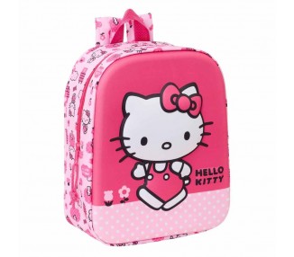 Mochila 3D Hello Kitty 27cm