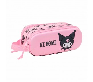 Portatodo 3D Kuromi Hello Kitty doble