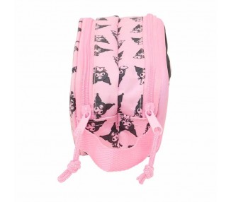 Portatodo 3D Kuromi Hello Kitty doble