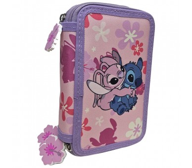 Plumier Angel & Stitch Disney triple