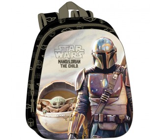 Mochila 3D The Mandalorian Star Wars 33cm