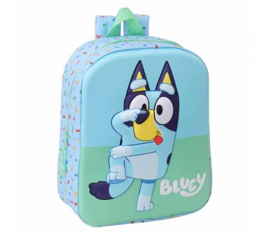 Mochila 3D Bluey 27cm