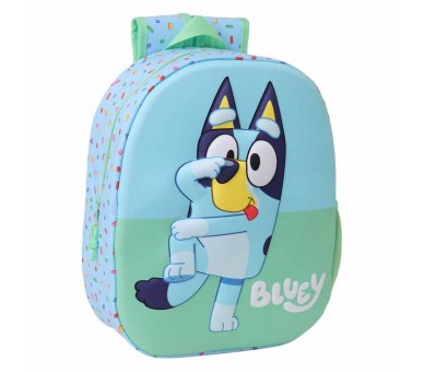 Mochila 3D Bluey 33cm