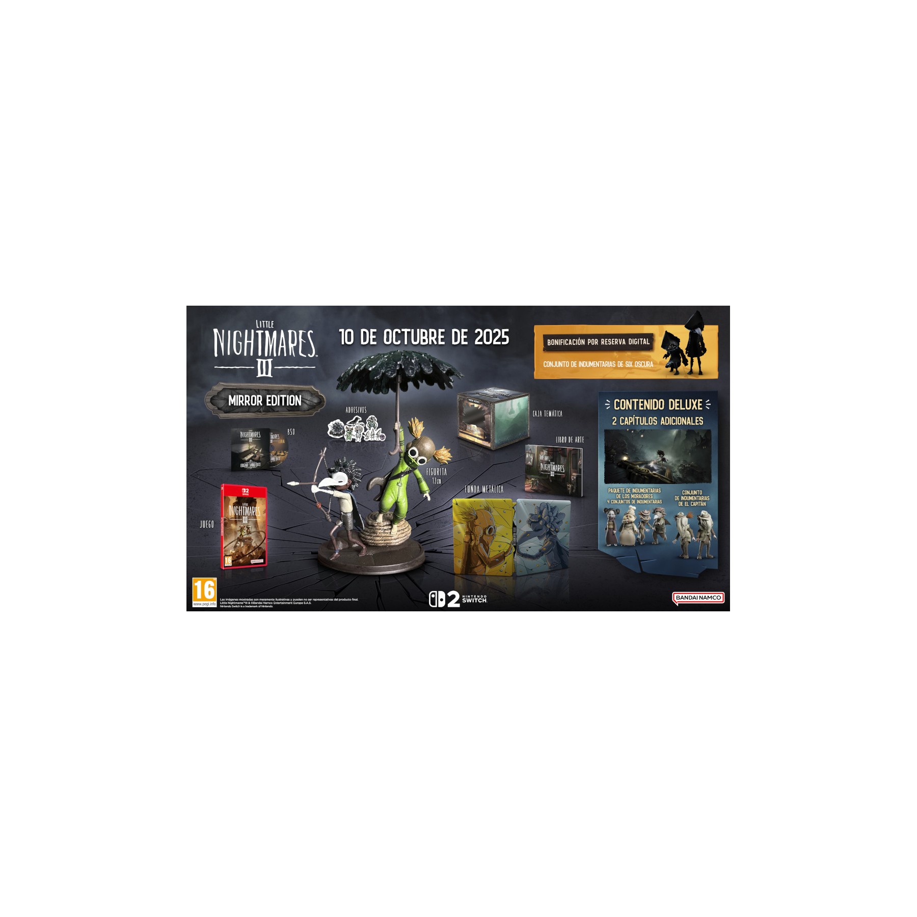 LITTLE NIGHTMARES III ED COLECCIONISTA MIRROR EDITION