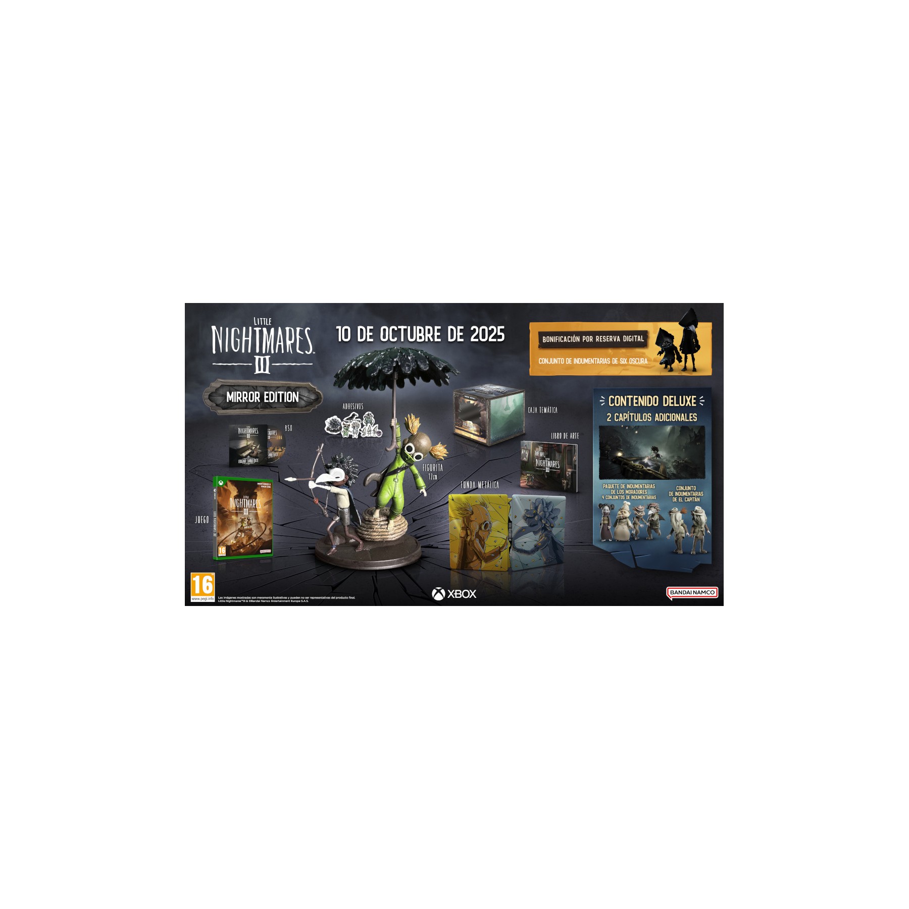 LITTLE NIGHTMARES III ED COLECCIONISTA MIRROR EDITION (XBONE)