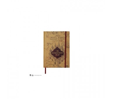 Cuaderno Plegable Harry Potter Marauders Map