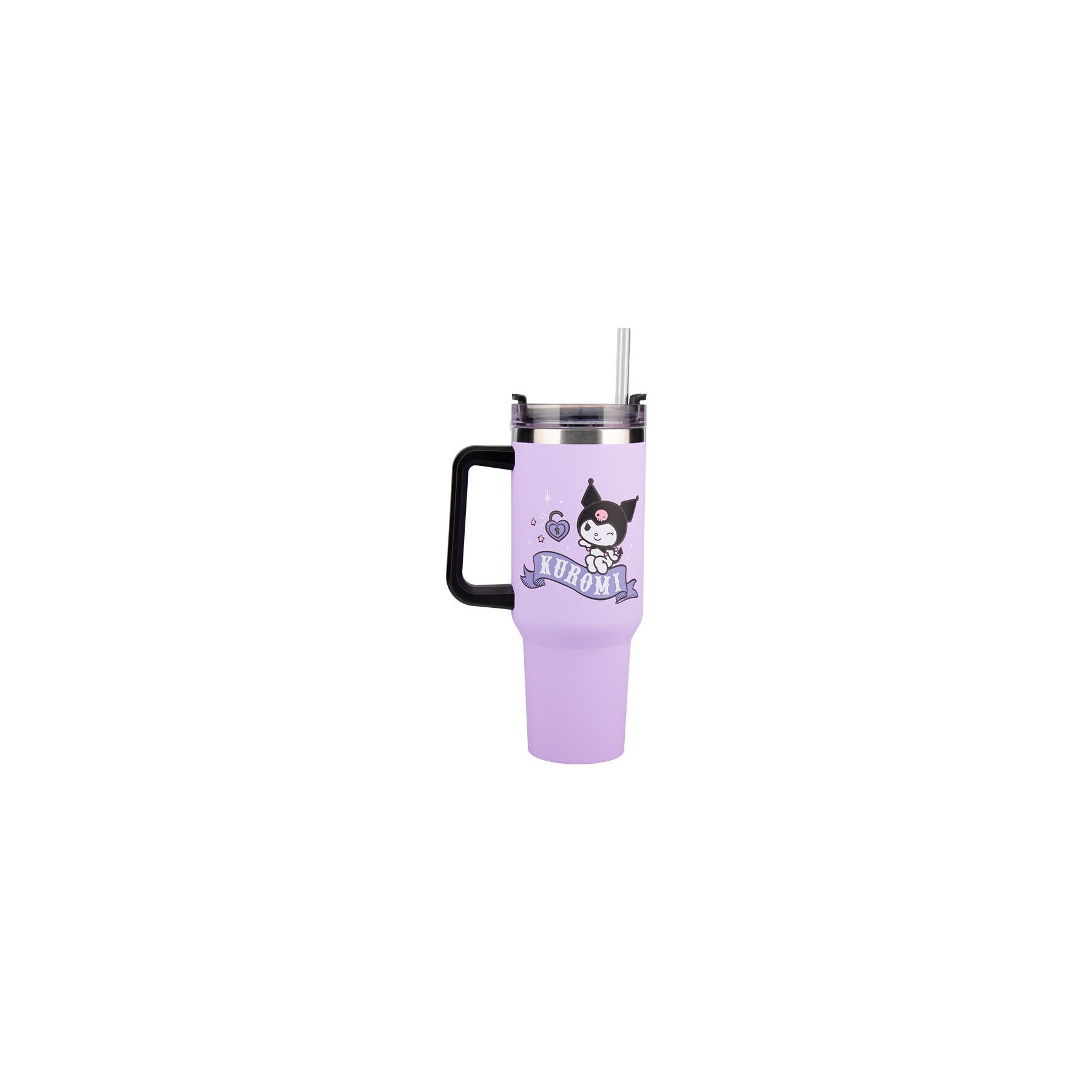 Vaso Viaje Kuromi Hello Kitty 1200Ml