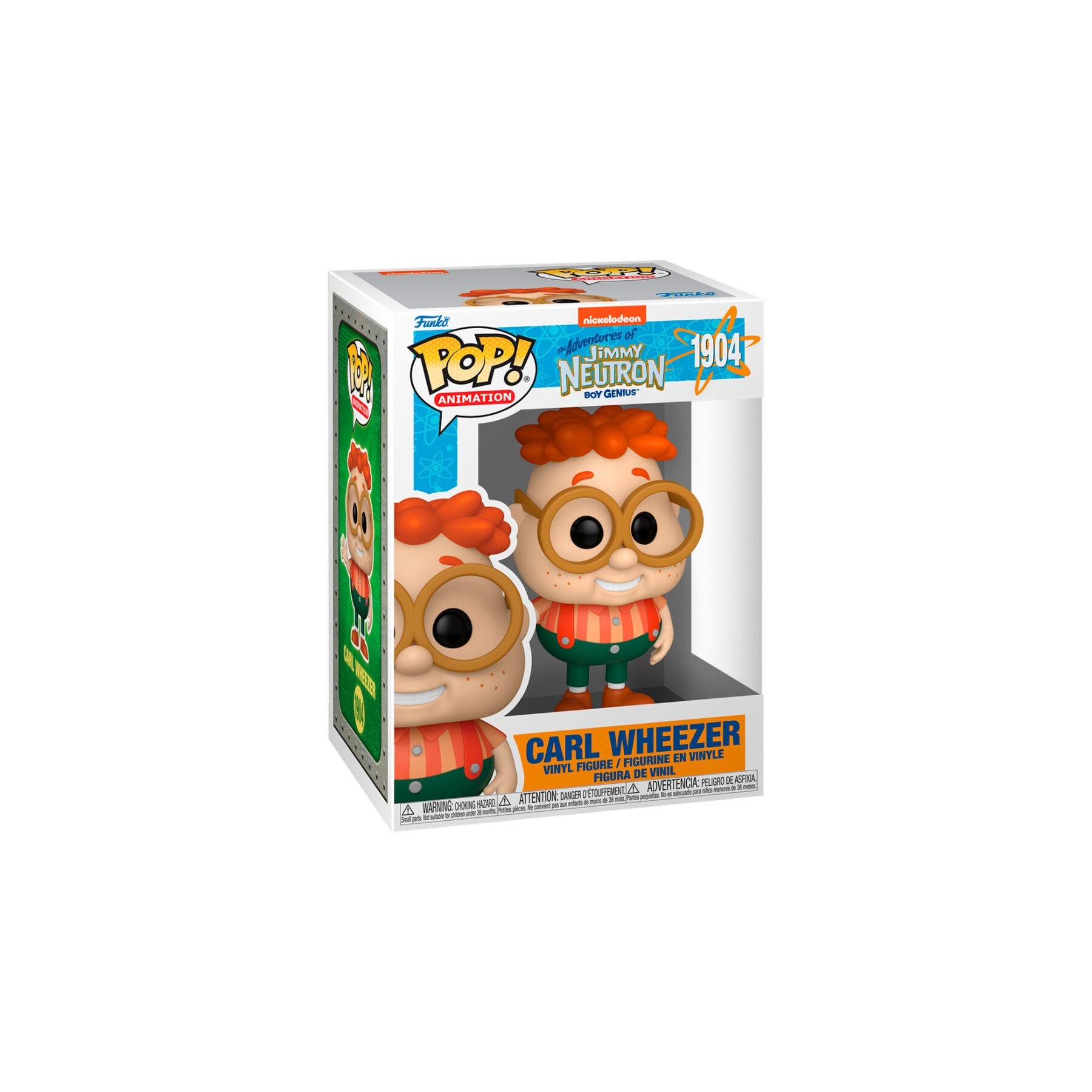 Figura Pop The Adventures Of Jimmy Neutron Carl Wheezer