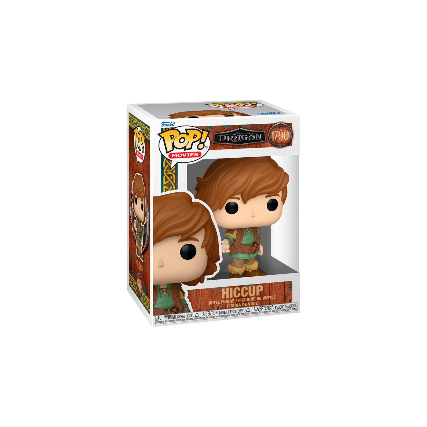 Figura Pop Como Entrenar A Tu Dragon Hiccup