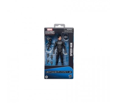 Figura Symbiote Spider-Man Spiderman 3 Marvel Legends 15Cm