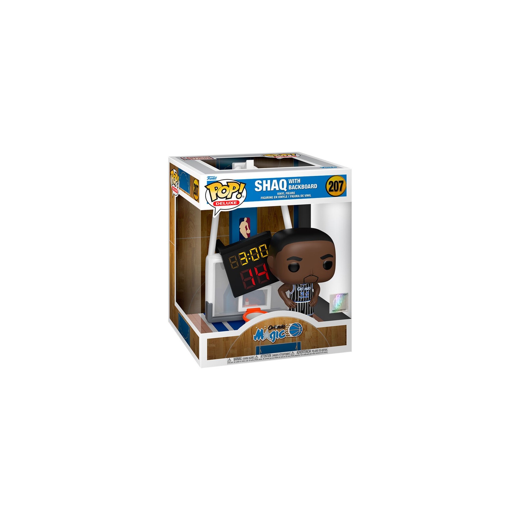 Figura Pop Deluxe Orlando Magic Shaq With Backboard