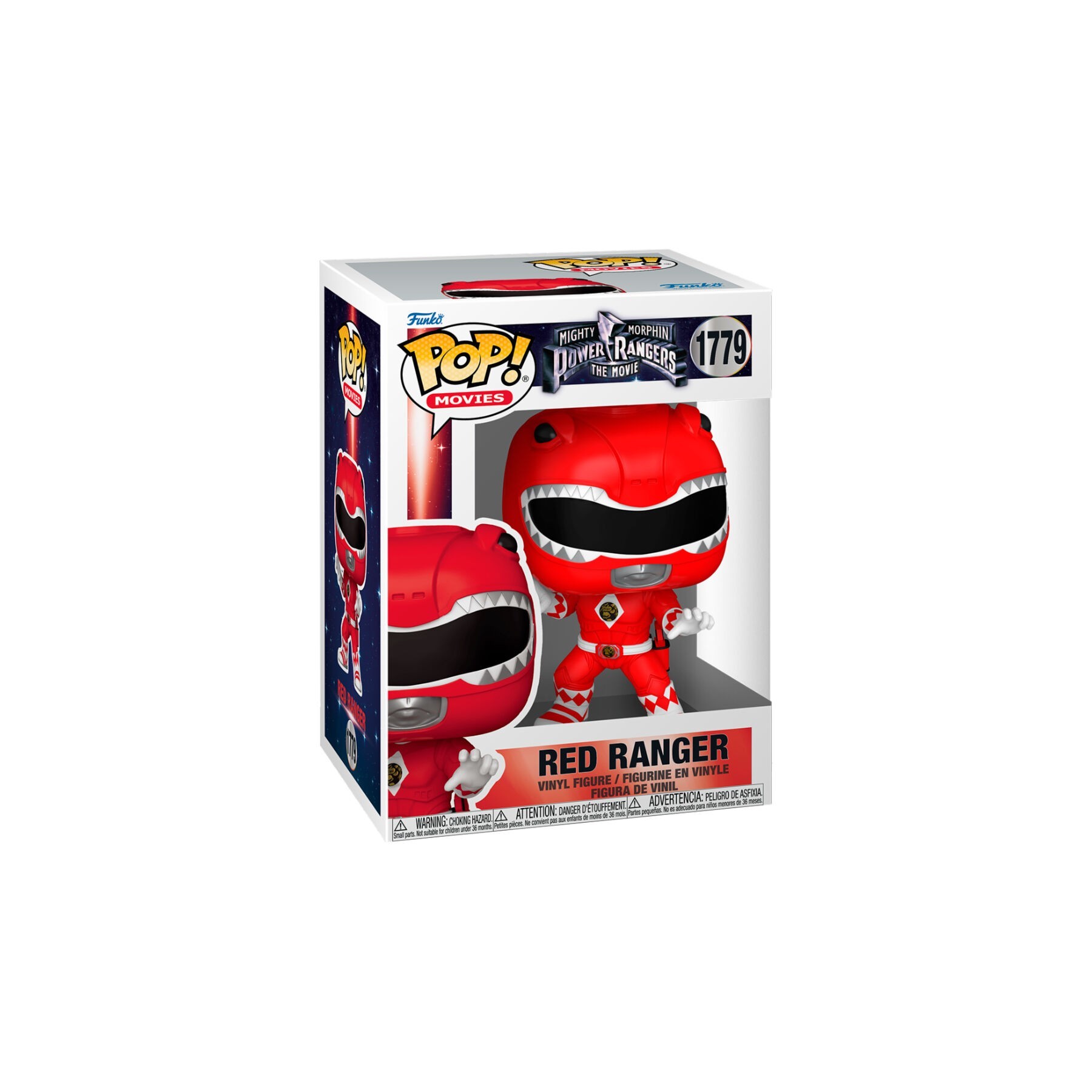 Figura Pop Mighty Morphin Power Rangers Red Ranger