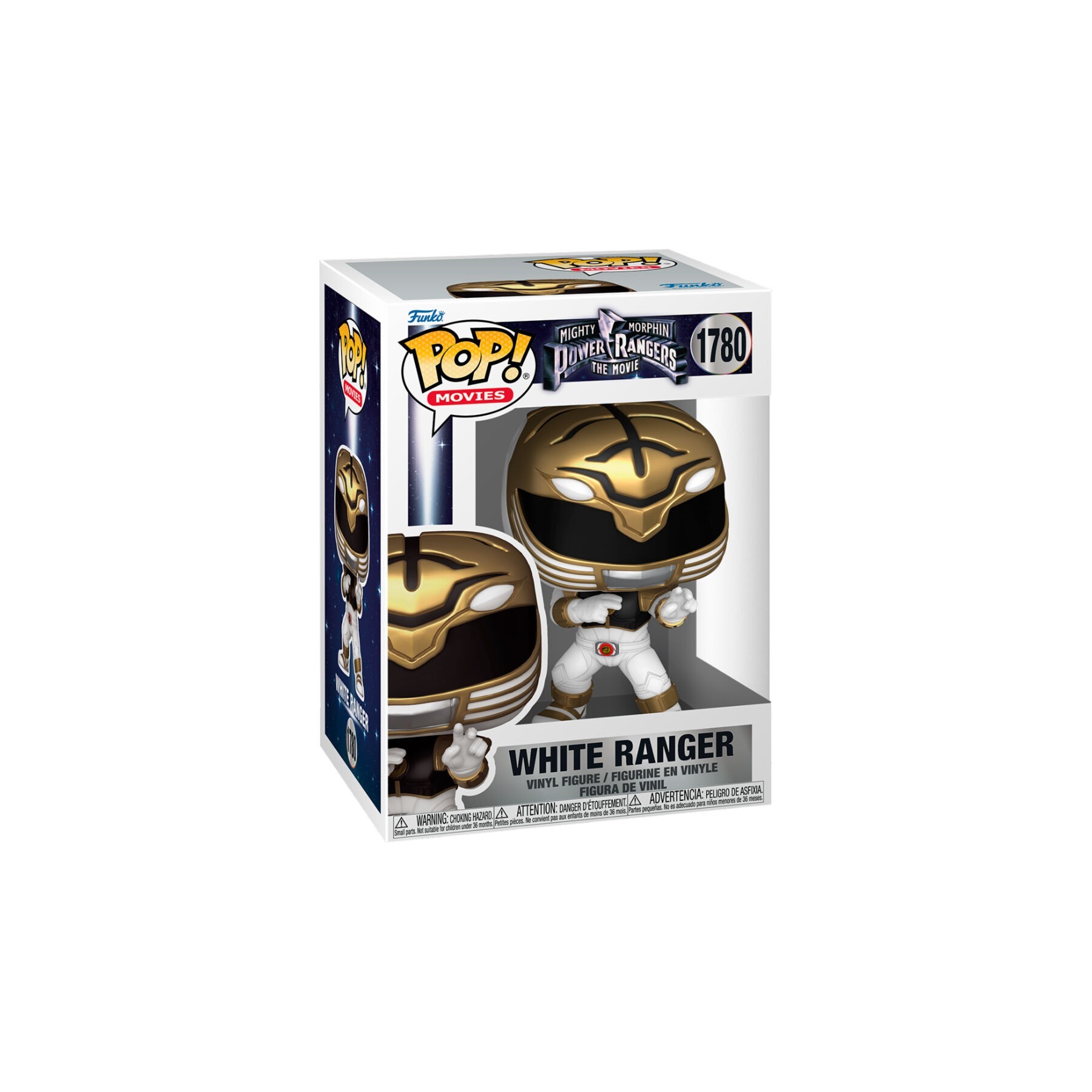 Figura Pop Mighty Morphin Power Rangers White Ranger