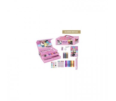 Maletin Coloreable Hello Kitty