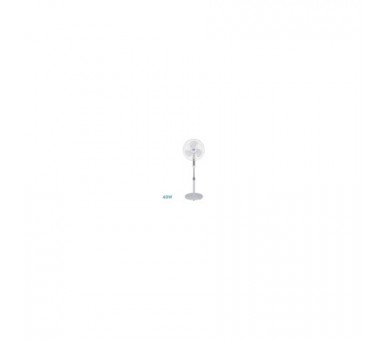 Ventilador De Pie Etesio Blanco 3 Velocidades 40W 3 Aspas Os