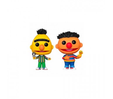 Blister 2 Figuras Pop Barrio Sesamo Bert & Bernie Exclusive