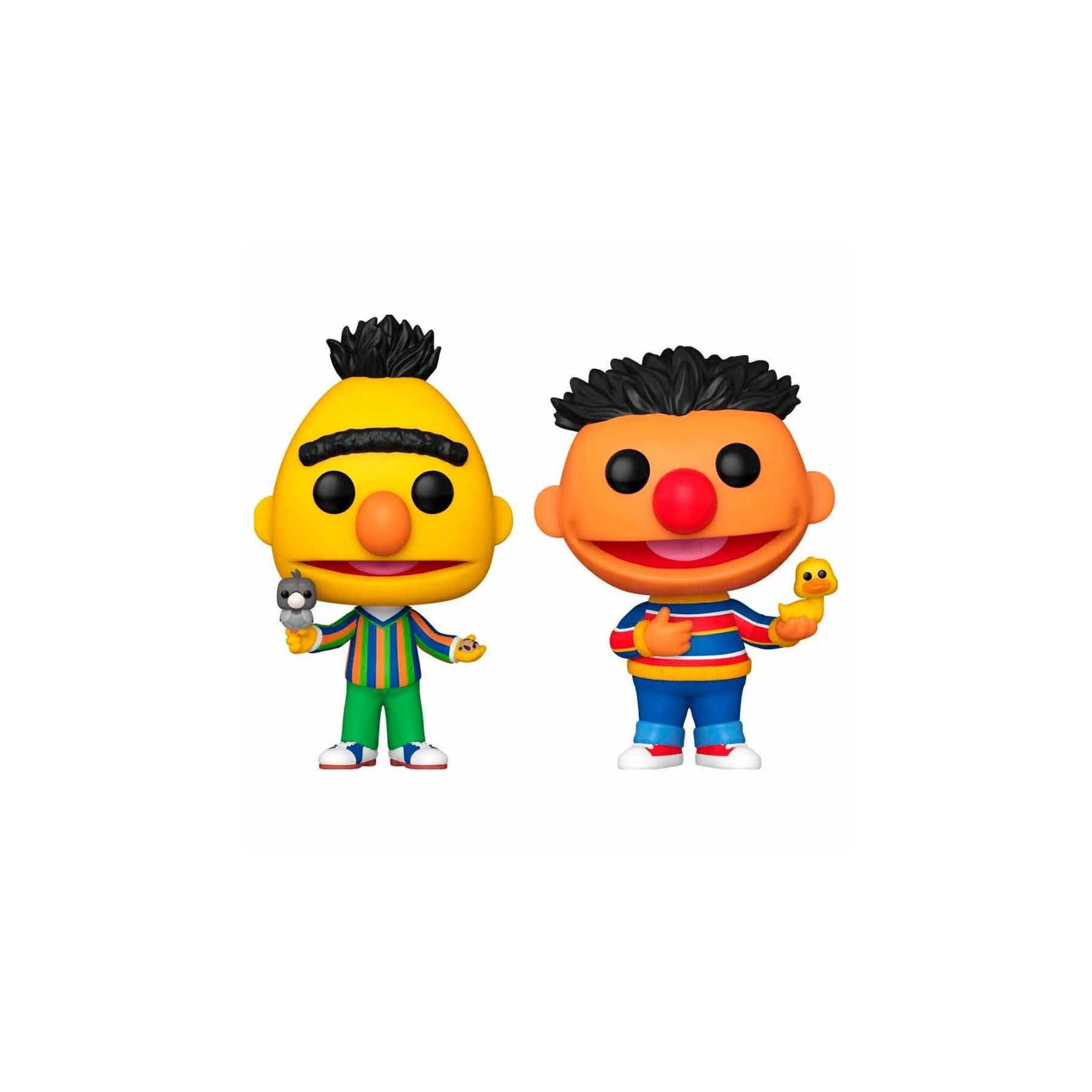 Blister 2 Figuras Pop Barrio Sesamo Bert & Bernie Exclusive