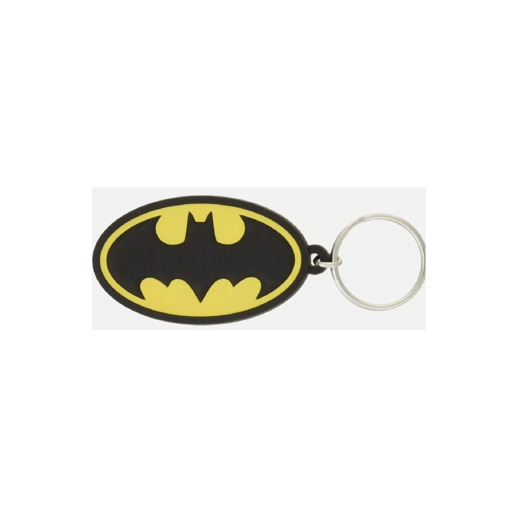 Llavero Dc Batman Logo Pvc Soft Ring Varios