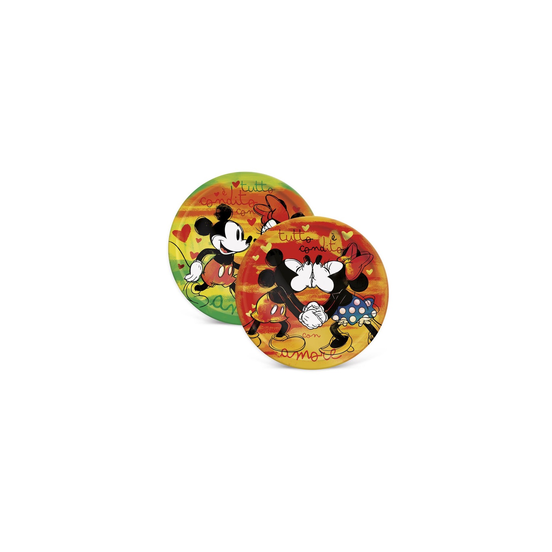 Set 2 Platos Mickey & Minnie