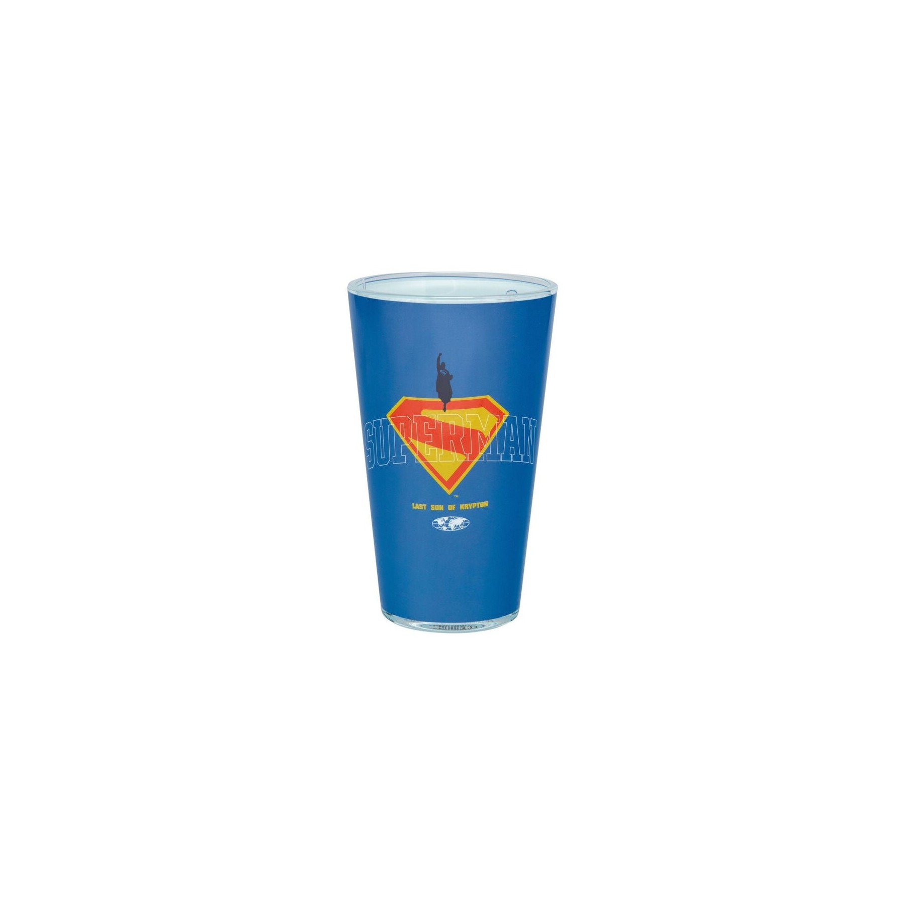 Vaso De Cristal De Superman