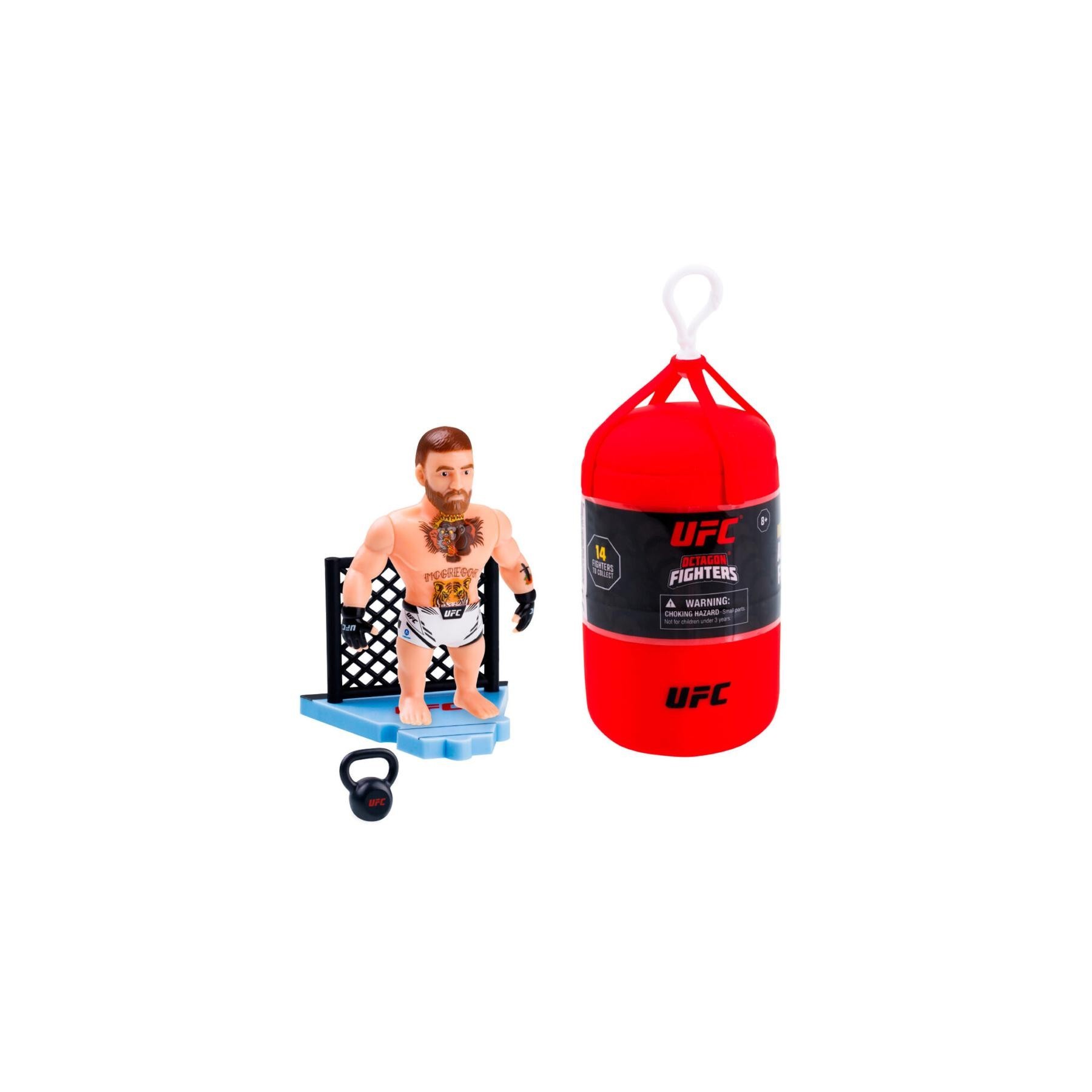 Ufc Punching Bag Figura Articulada 7 -5 Cms + Set Lucha 1 Un
