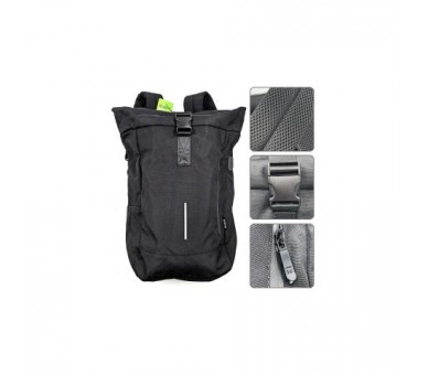 Mochila Unisex Ewent Trendy Roll Para Portatil 17.3 Pulgadas