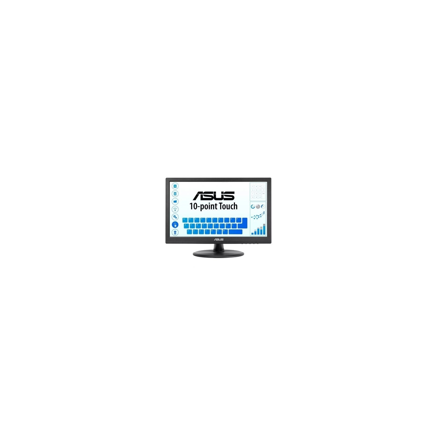 Monitor Profesional Táctil Asus Vt169He 15.6"/ Full Hd/ Negr