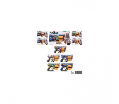 Sonic - Pistola X-Shot 12 Dardos