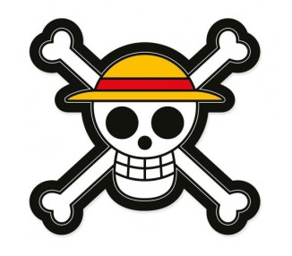 One Piece Cuscino Pillows Jolly Roger 33cm