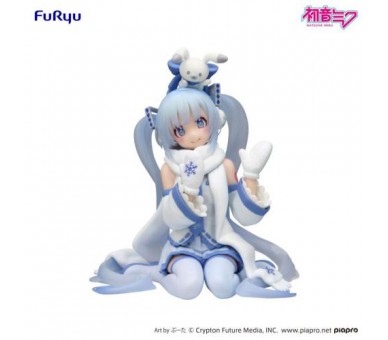 ST Hatsune Miku Snow Miku Sky Town 10Th Noodle Stopper 15cm
