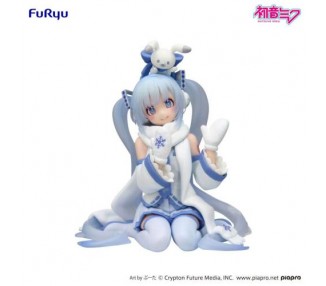 ST Hatsune Miku Snow Miku Sky Town 10Th Noodle Stopper 15cm