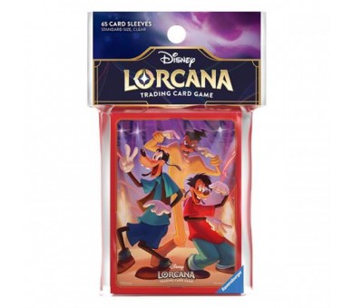 Lorcana 65 Buste Protettive Leggende: In Viaggio con Pippo