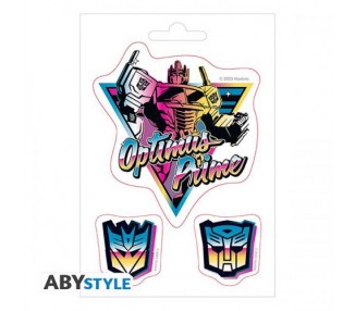 Transformers Stickers: Vaporwave 16x11cm