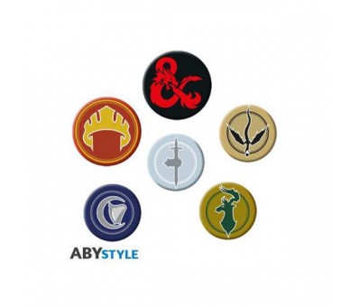 Dungeons & Dragons Spille Badge Pack: Factions