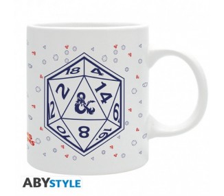 Dungeons & Dragons Tazza 320ml Subli: D20