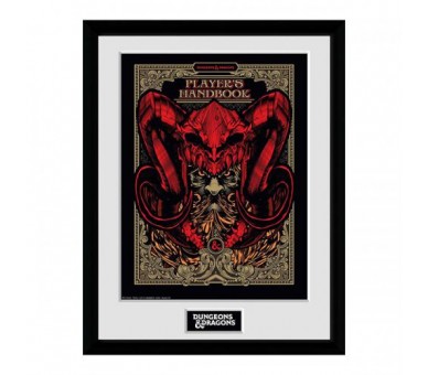 Dungeons & Dragons Framed Print: Players Handbook 30x40cm