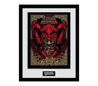 Dungeons & Dragons Framed Print: Players Handbook 30x40cm