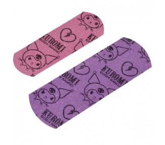 Caja Metal Tiritas Kuromi Hello Kitty