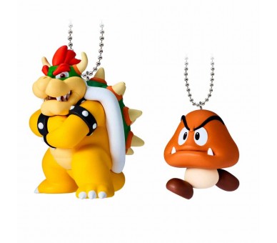 Llavero figura sorpresa Super Mario Bros 5,4cm surtido