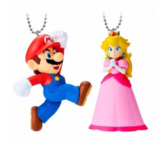 Llavero figura sorpresa Super Mario Bros 5,4cm surtido
