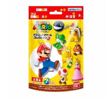 Llavero figura sorpresa Super Mario Bros 5,4cm surtido
