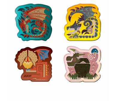 Iman sorpresa Monster Hunter Wilds Chara 5cm surtido