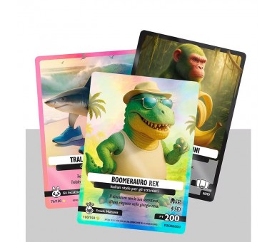 Sobre 7 Cartas coleccionables Universo Psichedelico Skifidol Italian Brainrot Italiano surtido