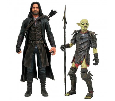Figura Aragorn - Orco El Señor de los Anillos surtido