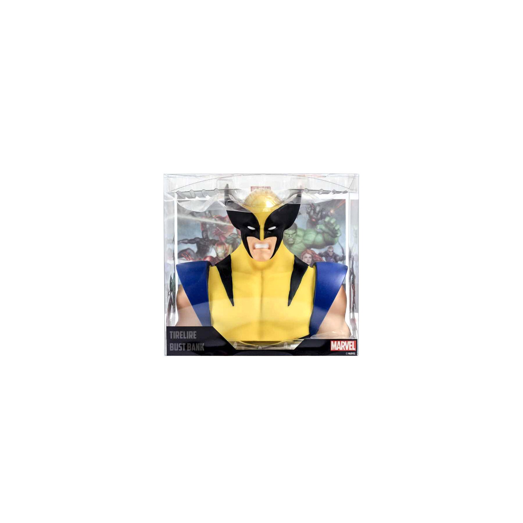 Busto hucha Lobezno X-Men Marvel 20cm