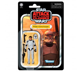Figura Phase I Clone Trooper Attack of the Clones Star Wars 9,5cm