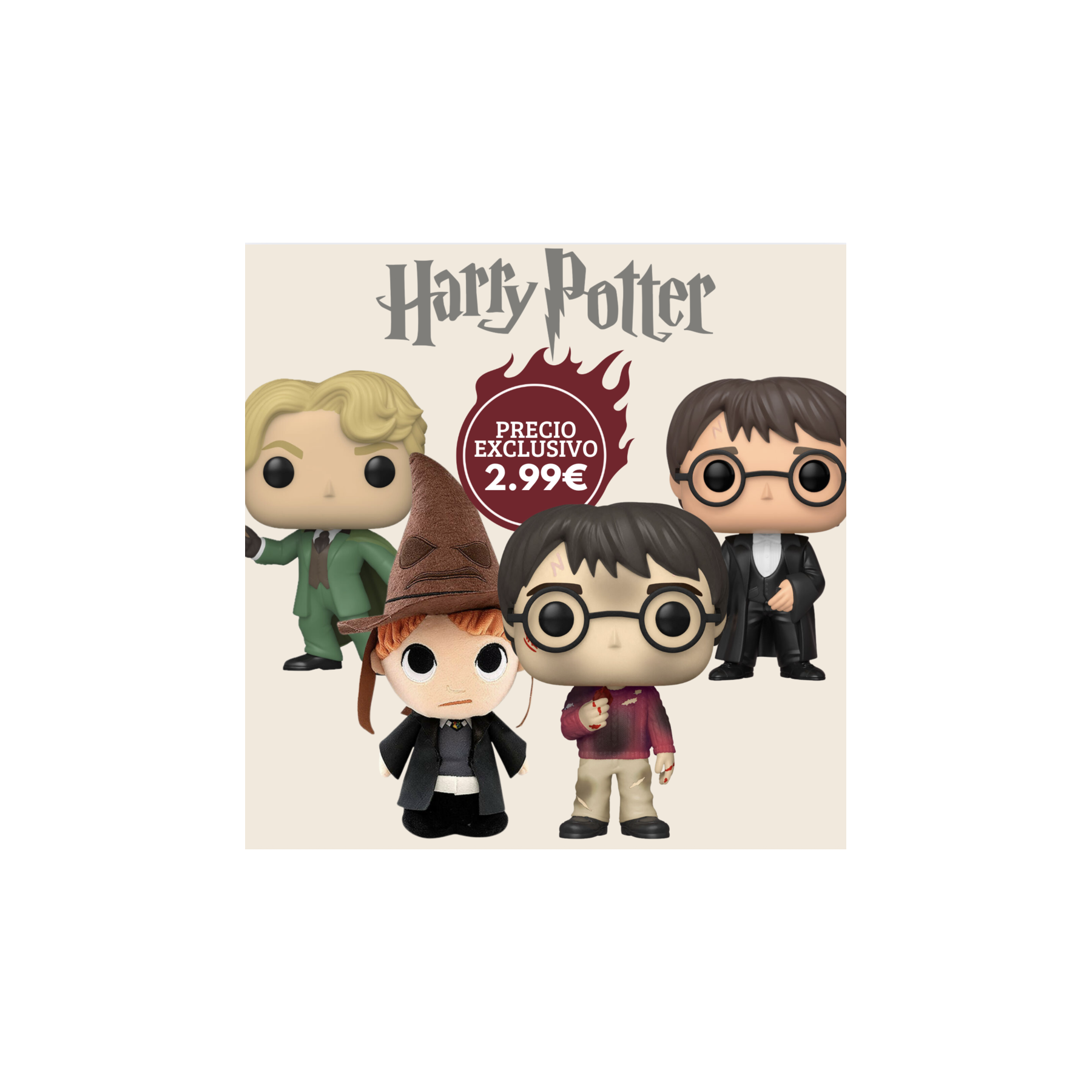 Pack oferta Funko POP Harry Potter