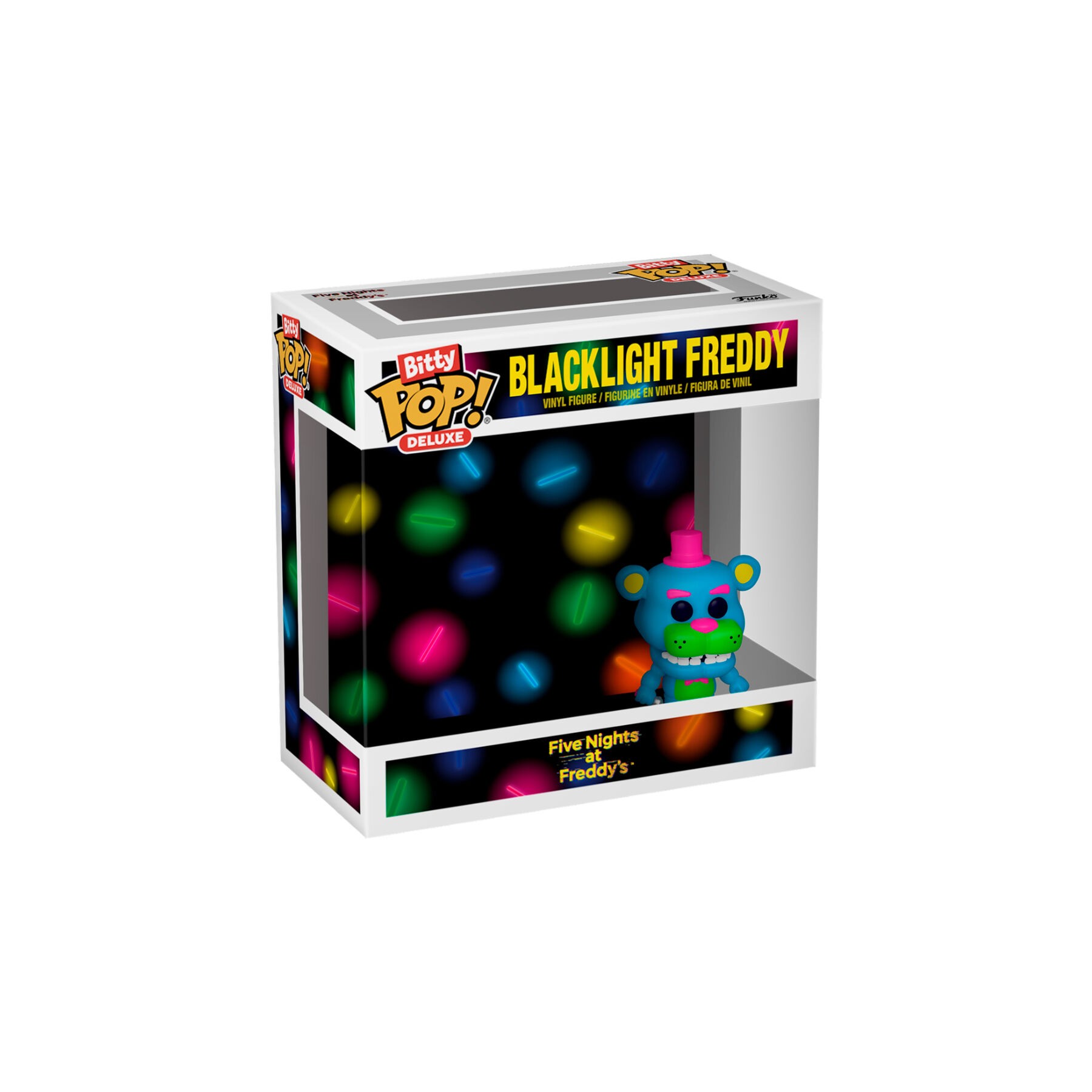 Figura Bitty POP Deluxe Five Night's at Freddy's Blacklight Freddy